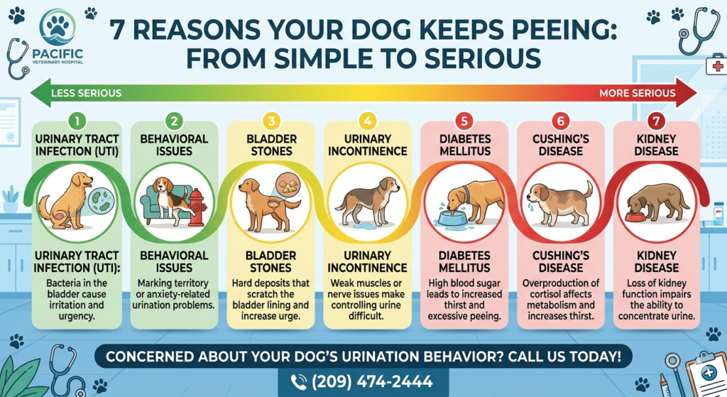 Frequent Urination in Dogs: Why Your Dog Keeps Peeing and What It Means 1 Frequent Urination in Dogs: Why Your Dog Keeps Peeing and What It Means